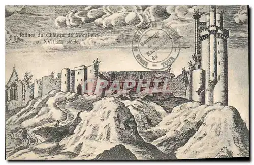 Cartes postales Ruines du Chateau de Montlhery