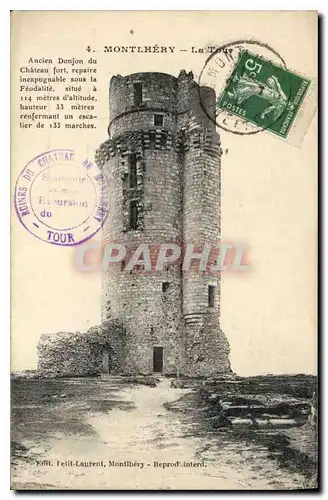 Cartes postales Montlhery La Tour Ancien Donjon du Chateau fort
