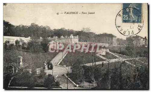 Cartes postales Valence Parc Jouvet