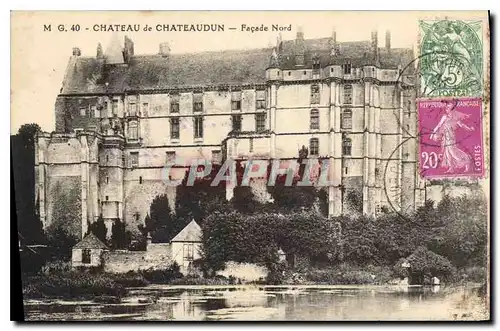 Ansichtskarte AK Chateau de Chateaudun Facade Nord