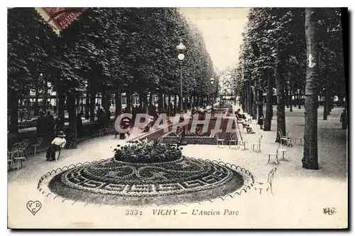 Cartes postales Vichy L'Ancien Parc