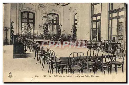 Cartes postales Vichy Interieur du Casino Salle des Petits Chevaux