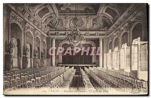 Cartes postales Vichy Interieur du Casino La Salle des Fetes