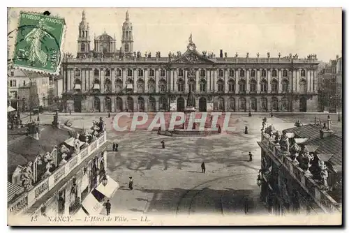 Cartes postales Nancy L'Hotel de Ville