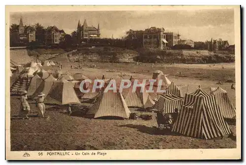 Ansichtskarte AK Pontaillac Un Coin de Plage