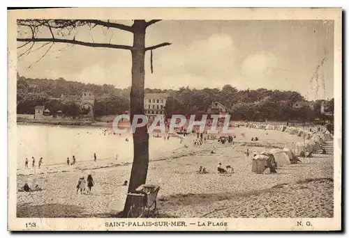 Cartes postales Saint Palais sur Mer la plage