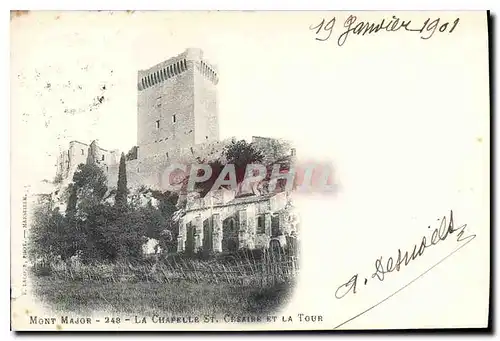 Cartes postales Mont Major la Chapelle St Cesaire et la Tour