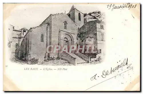 Cartes postales Les Baux l'Eglise