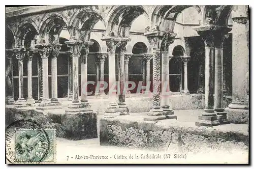 Cartes postales Aix en Provence Cloitre de la Cathedrale XI siecle