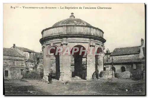 Cartes postales Villeneuve les Avignon Le Baptistere de l'ancienne Chartreuse