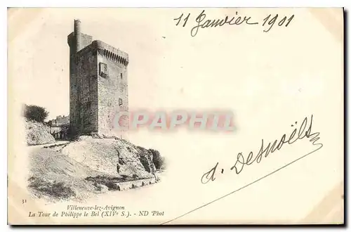 Cartes postales Villeneuve les Avignon La Tour de Philippe le Bel XIV s