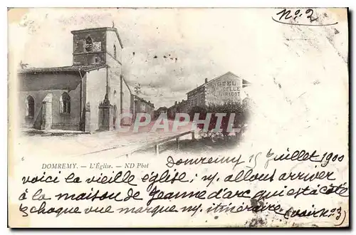 Cartes postales Domremy L'Eglise
