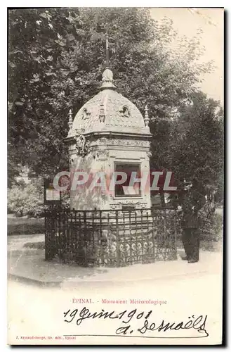 Cartes postales Epinal Monument Metcorologique