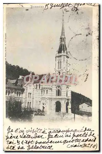 Cartes postales Domremy la Basilique