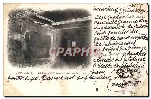 Cartes postales Domremy La Chambre de Jeanne d'Arc
