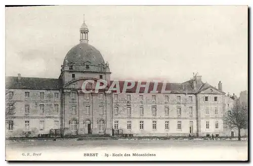 Cartes postales Brest Ecole des Mecaniciens