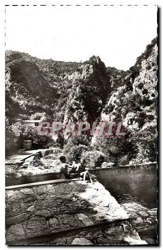 Ansichtskarte AK Amelie les Bains P O Perle des Pyrenees La Piscine des Gorges