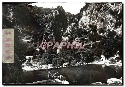 Ansichtskarte AK Amelie les Bains P O Perle des Pyrenees Piscine dans les Gorges