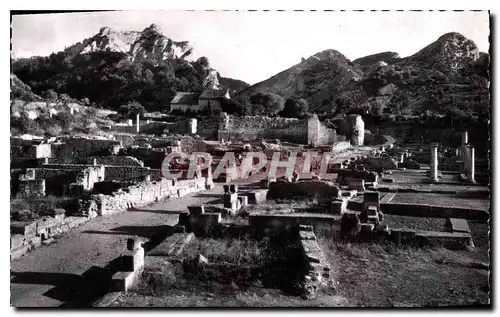 Cartes postales moderne Paysages de Provence Les Fouilles de Glanum et les Alpilles