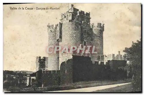 Cartes postales Vallee dela Creuse Donjon de Romfort