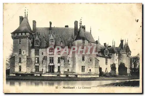 Cartes postales Meillant le chateau