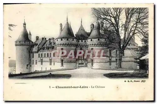 Cartes postales Chaumont sur Loir le chateau