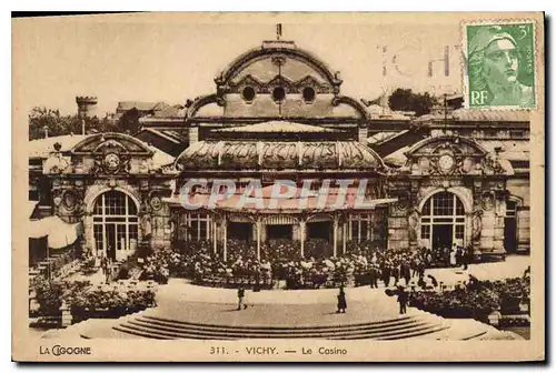 Cartes postales Vichy le casino