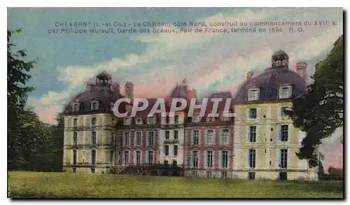 Ansichtskarte AK Cheverny L et Ch le chateau cote Nord construit au commencement du XVII S des Sceaux Pair de Fra