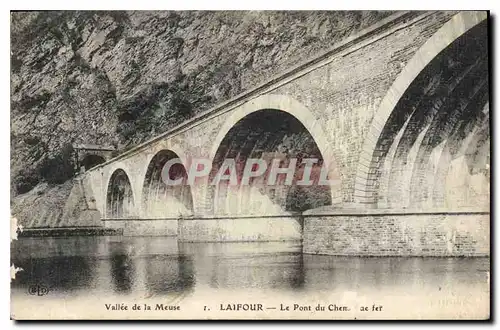 Ansichtskarte AK Vallee de la Meuse Laifour le Pont du chemine de fer