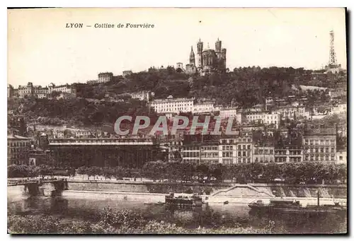Cartes postales Lyon Colline de Fourviere