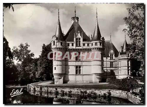 Cartes postales Le Chateau d'Azay le Rideau Facade Orientale East Front