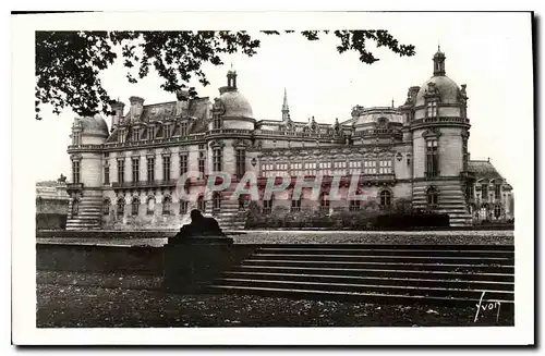 Cartes postales Chantilly Oise le chateau Cote Nord