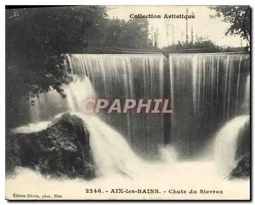 Cartes postales Aix les Bains Chute du Sierroz