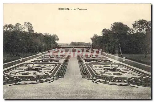 Cartes postales Bombon les Parterres