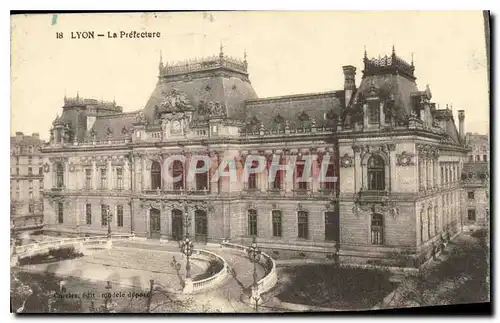 Cartes postales Lyon la Prefecture