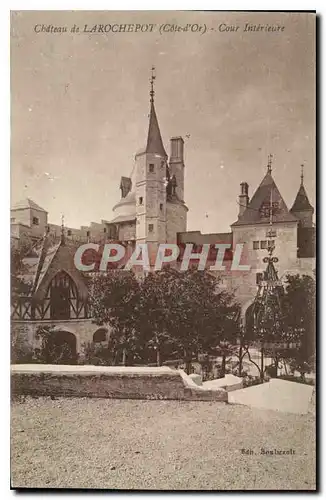 Ansichtskarte AK Chateau de Larochepot Cote d'Or Cour interieure