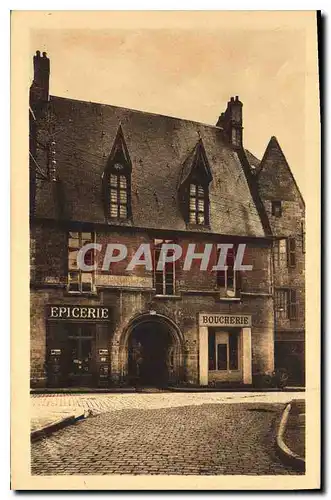 Cartes postales Moulins hotel demoret et chapelle Babute XVS Epicerie Boucherie