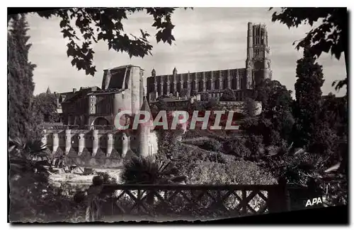 Cartes postales Albi Tarn la Basilique Sainte Cecille et Ancien Palais Archiepiscopal Rempart Jardins Terrasses