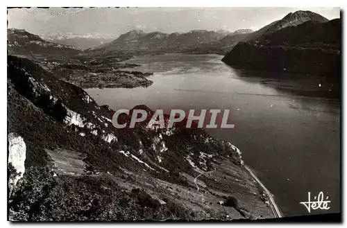 Ansichtskarte AK Lac du Bourget vue panoramique prise de la Chembotte