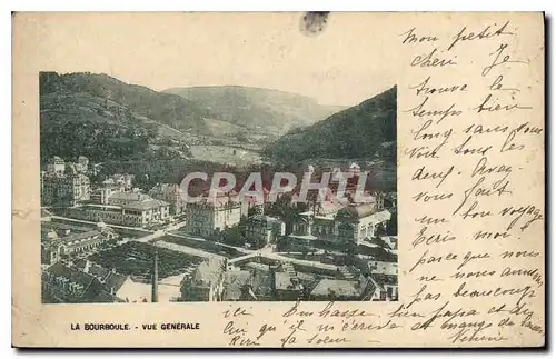 Cartes postales La Bourboule vue generale