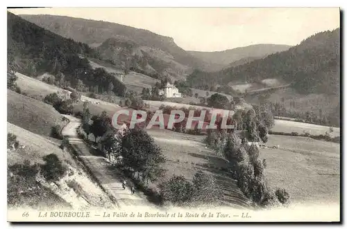 Cartes postales La Bourboule la Vallee de La Bourboule et la Route de la Tour