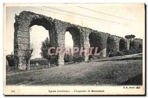 Cartes postales Lyon Environs l'Acqueduc de Bonnand