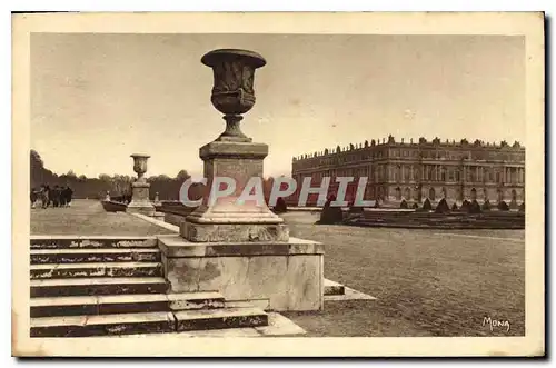 Ansichtskarte AK Les Petits Tableaux de Versailles le chateau et les Parterres