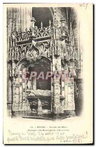 Cartes postales Bourg Eglise de Brou Tombeau de Marguerite d'Authiche