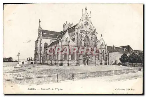 Cartes postales Brou Ensemble de l'eglise