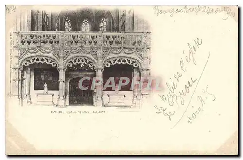 Cartes postales Bourg Eglise de Brou le Jube