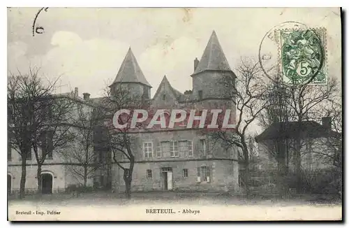 Cartes postales Breteuil Abbaye