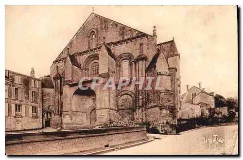Cartes postales Architecture religieuse de Poitou Benet Vendee Belle Eglise du XV siecle