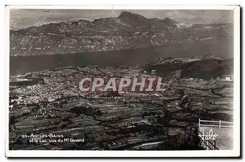 Cartes postales Aix les Bains et le Lac vus du Mt Revard