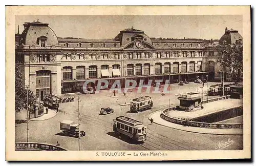 Cartes postales Toulouse la Gare Matabiau